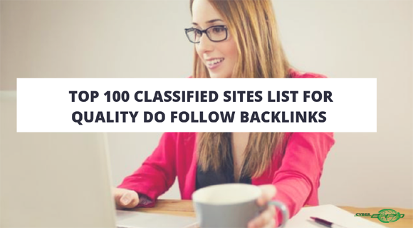 Top 100 Classified Sites list for Quality Do follow Backlinks (Update 2018)