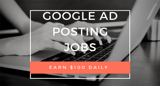 google ad posting jobs